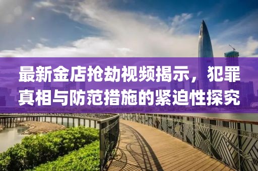 最新金店抢劫视频揭示，犯罪真相与防范措施的紧迫性探究