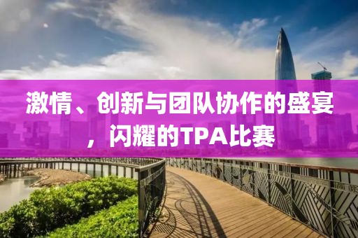 激情、创新与团队协作的盛宴，闪耀的TPA比赛