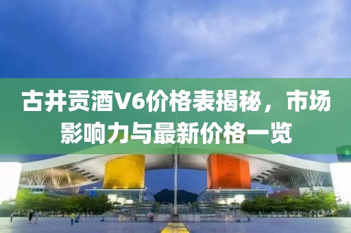 古井贡酒V6价格表揭秘，市场影响力与最新价格一览