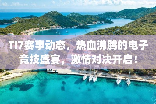 TI7赛事动态，热血沸腾的电子竞技盛宴，激情对决开启！