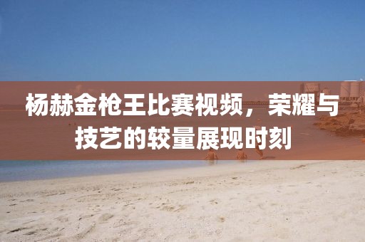 杨赫金枪王比赛视频，荣耀与技艺的较量展现时刻
