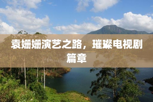 袁姗姗演艺之路，璀璨电视剧篇章