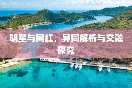 明星与网红，异同解析与交融探究
