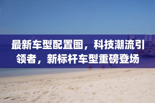 最新车型配置图，科技潮流引领者，新标杆车型重磅登场