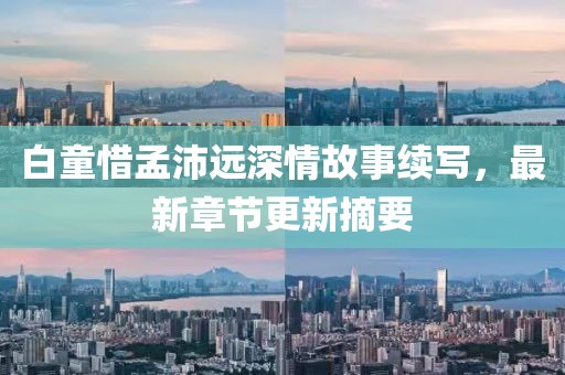 白童惜孟沛远深情故事续写，最新章节更新摘要
