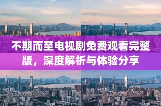 不期而至电视剧免费观看完整版，深度解析与体验分享