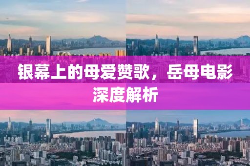 银幕上的母爱赞歌，岳母电影深度解析