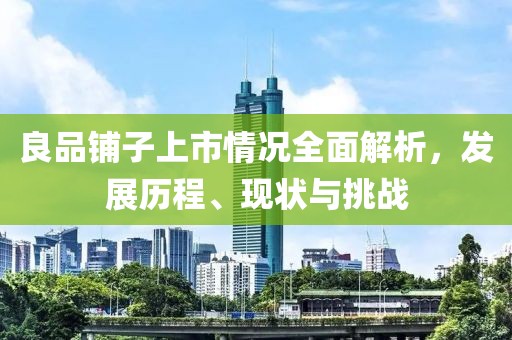良品铺子上市情况全面解析，发展历程、现状与挑战
