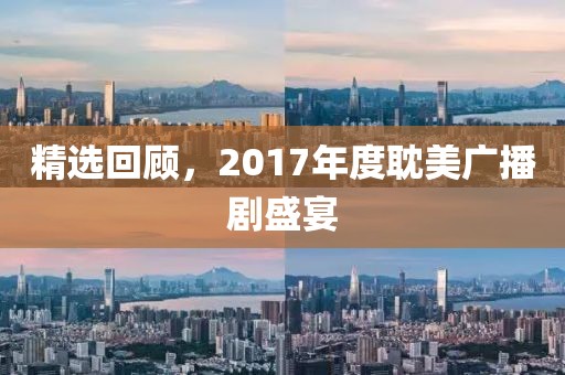 精选回顾，2017年度耽美广播剧盛宴
