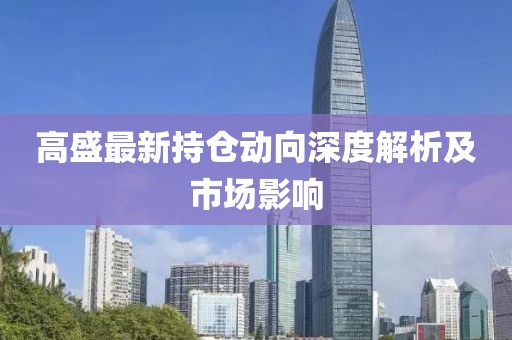 高盛最新持仓动向深度解析及市场影响
