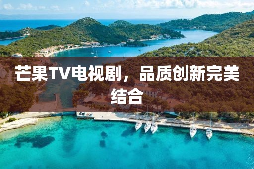 芒果TV电视剧，品质创新完美结合