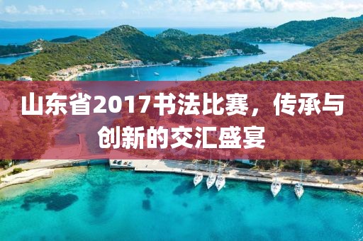 山东省2017书法比赛，传承与创新的交汇盛宴