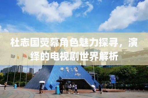 杜志国荧幕角色魅力探寻，演绎的电视剧世界解析