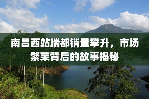 南昌西站瑞都销量攀升，市场繁荣背后的故事揭秘