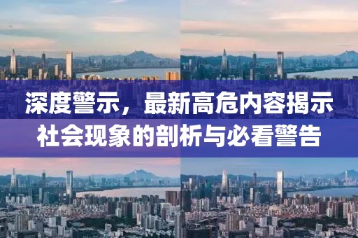 深度警示，最新高危内容揭示社会现象的剖析与必看警告