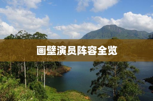 画壁演员阵容全览