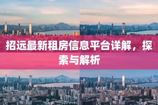 招远最新租房信息平台详解，探索与解析