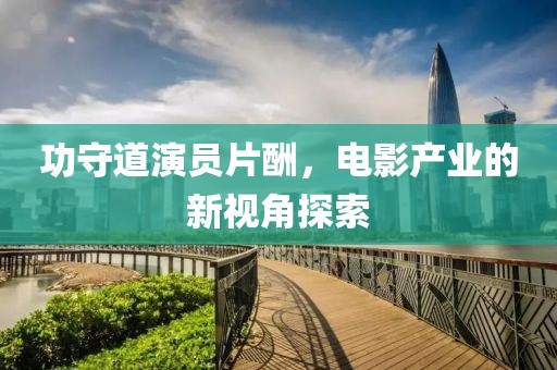 功守道演员片酬，电影产业的新视角探索