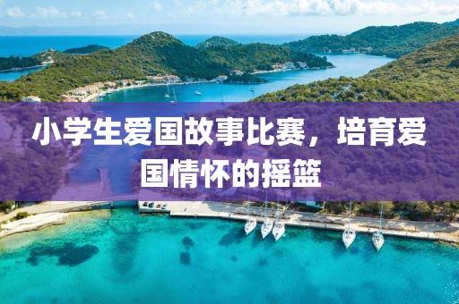 小学生爱国故事比赛，培育爱国情怀的摇篮