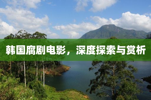 韩国腐剧电影，深度探索与赏析