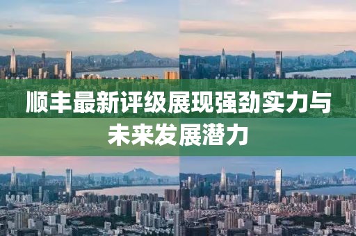 顺丰最新评级展现强劲实力与未来发展潜力