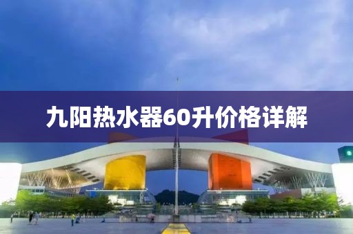 九阳热水器60升价格详解