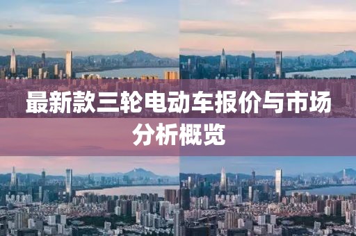 最新款三轮电动车报价与市场分析概览