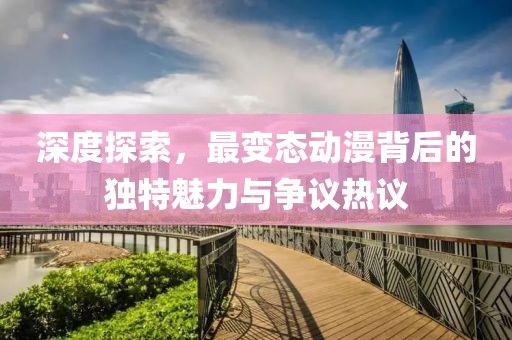 深度探索，最变态动漫背后的独特魅力与争议热议