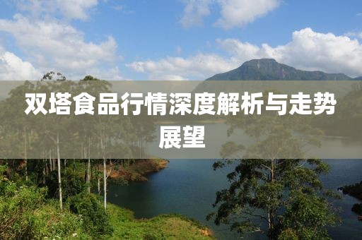 双塔食品行情深度解析与走势展望
