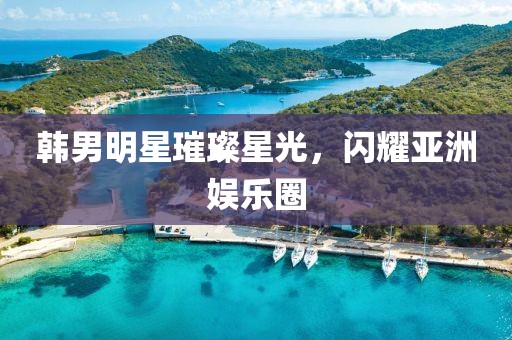 韩男明星璀璨星光，闪耀亚洲娱乐圈