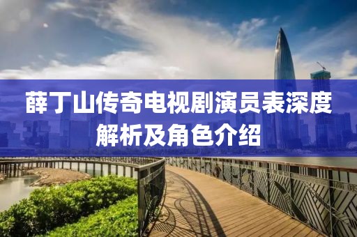 薛丁山传奇电视剧演员表深度解析及角色介绍