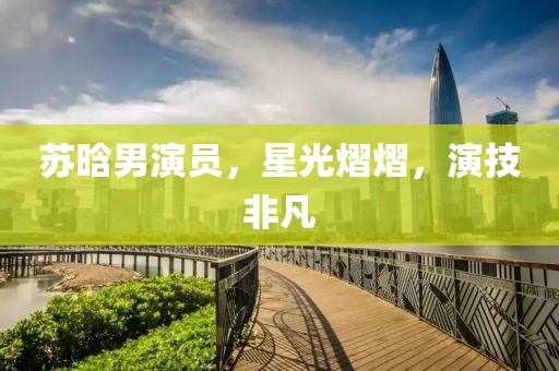 苏晗男演员，星光熠熠，演技非凡