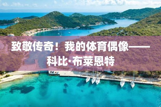 致敬传奇！我的体育偶像——科比·布莱恩特