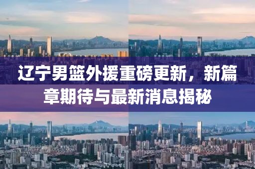 辽宁男篮外援重磅更新，新篇章期待与最新消息揭秘