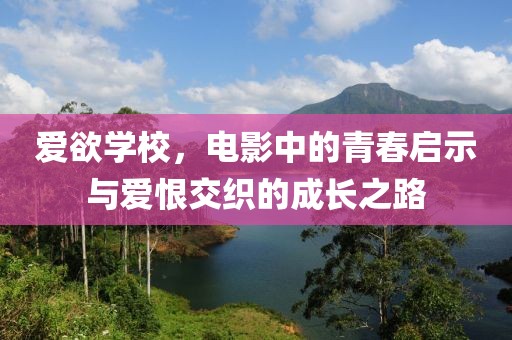 爱欲学校，电影中的青春启示与爱恨交织的成长之路