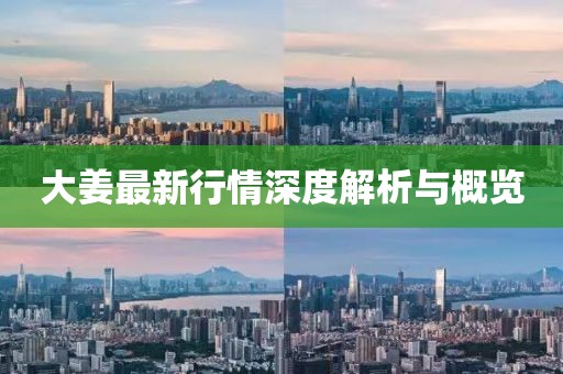 大姜最新行情深度解析与概览