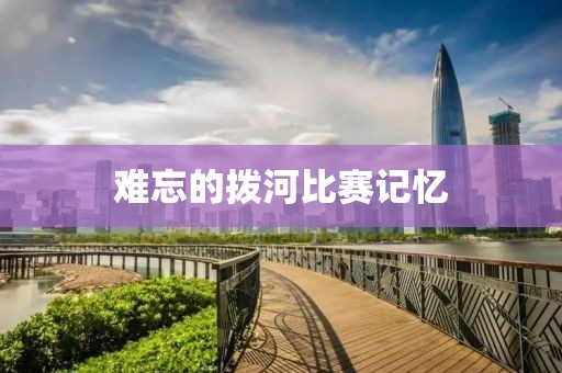 难忘的拨河比赛记忆