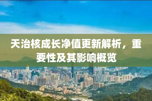天治核成长净值更新解析，重要性及其影响概览