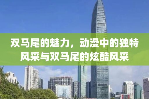 双马尾的魅力，动漫中的独特风采与双马尾的炫酷风采