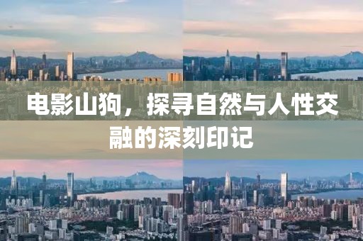 电影山狗，探寻自然与人性交融的深刻印记