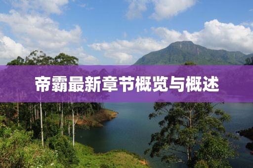 帝霸最新章节概览与概述