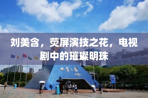 刘美含，荧屏演技之花，电视剧中的璀璨明珠