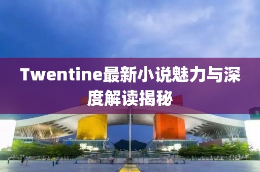 Twentine最新小说魅力与深度解读揭秘