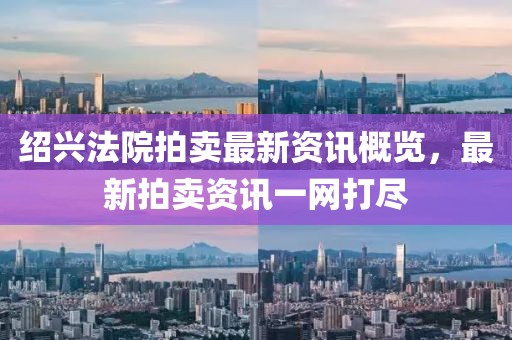 绍兴法院拍卖最新资讯概览，最新拍卖资讯一网打尽