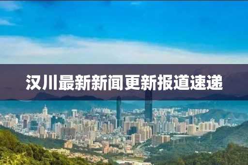 汉川最新新闻更新报道速递
