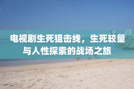 电视剧生死狙击线，生死较量与人性探索的战场之旅