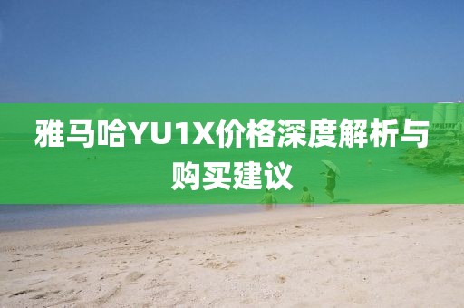 雅马哈YU1X价格深度解析与购买建议