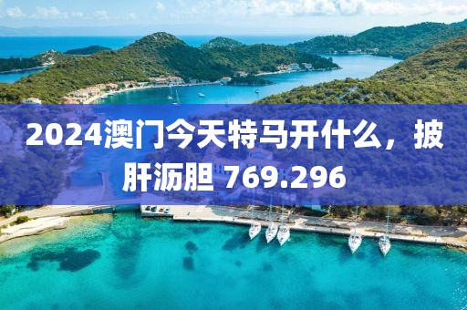 2024澳门今天特马开什么，披肝沥胆 769.296