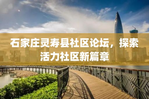 石家庄灵寿县社区论坛，探索活力社区新篇章
