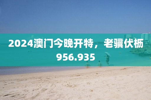 2024澳门今晚开特，老骥伏枥956.935